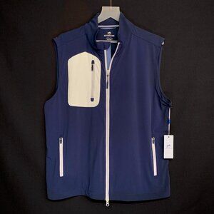 SOUTHERN TIDE Bowline Performance Vest Color- DRESS BLUE Size - MED - NWT